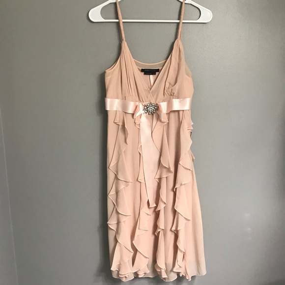 bcbgmaxazria ruffle dress